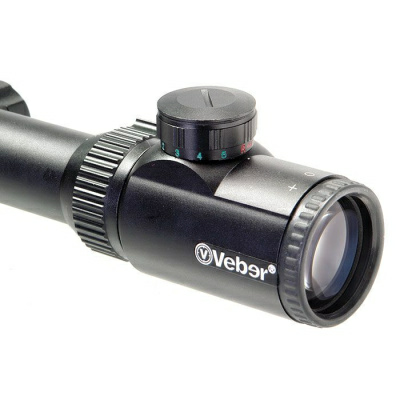 Прицел оптический Veber Black Fox 2,5-10x50 ER MD