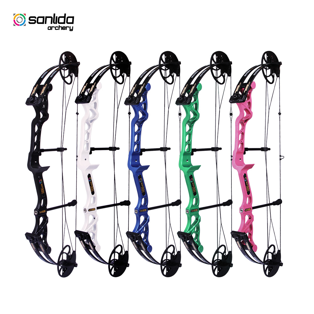 Спортивный подростковый блочный лук Sanlida Hero X8 XS KIT