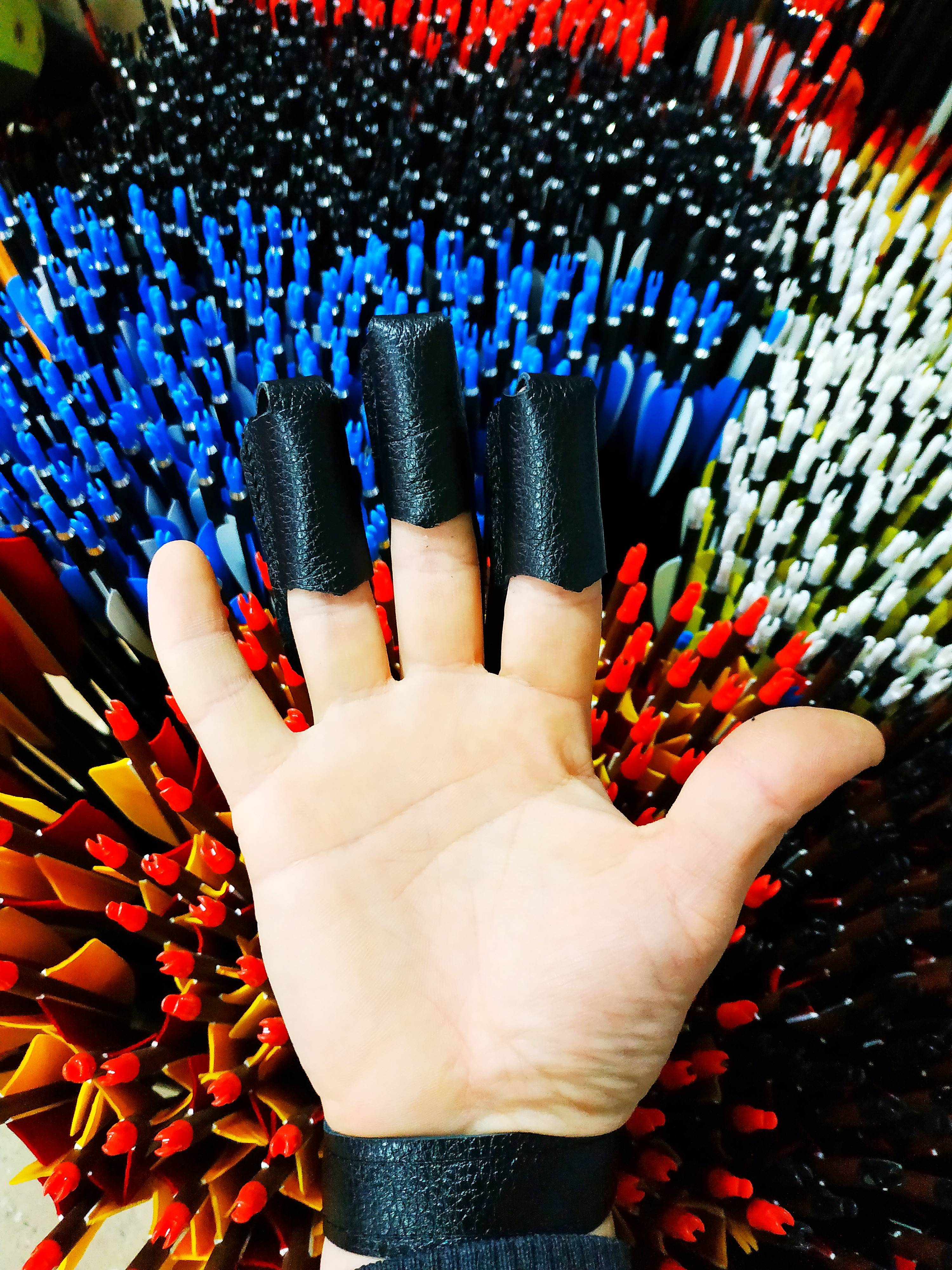 Напальчник традиционный (кожа)