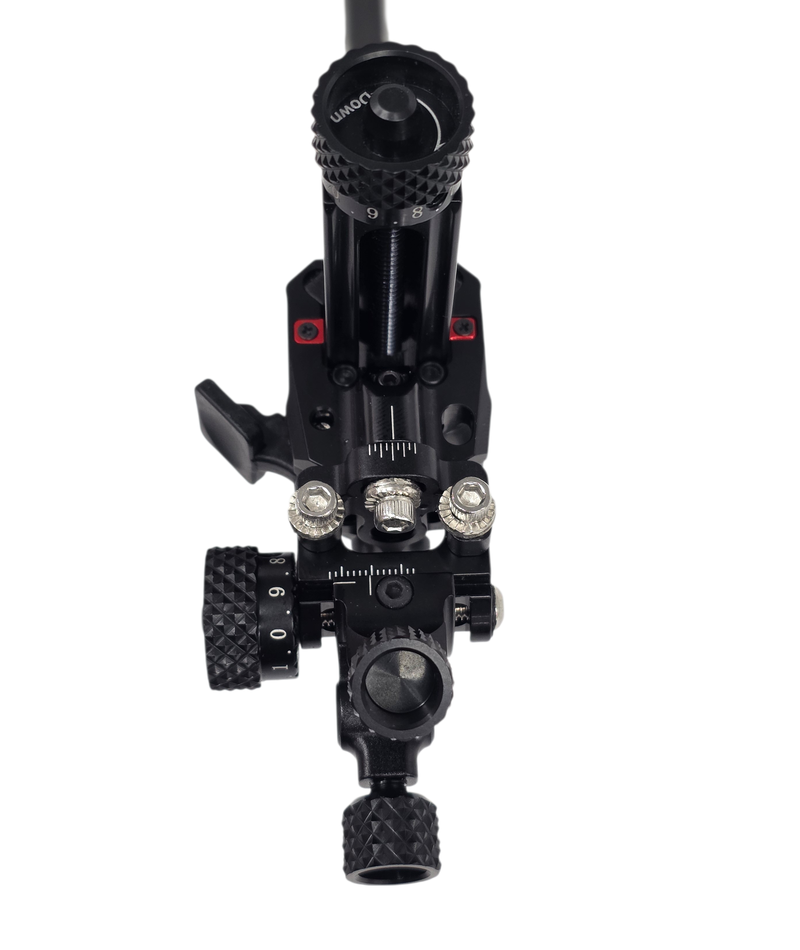 Спортивный прицел для блочного лука Sanlida Carbon X10 9" v3