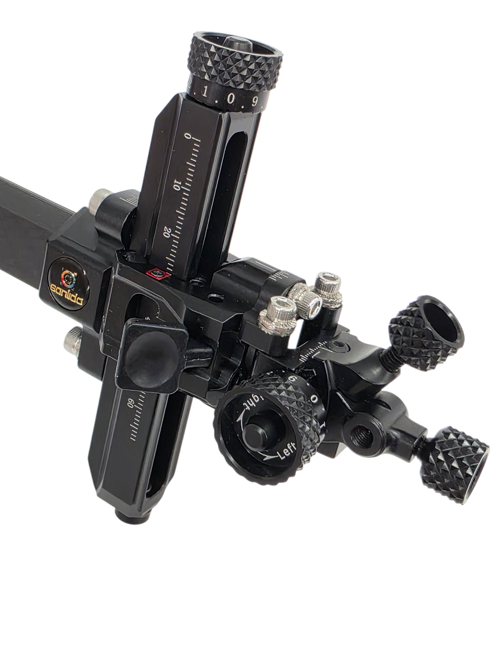 Спортивный прицел для блочного лука Sanlida Carbon X10 6" v3