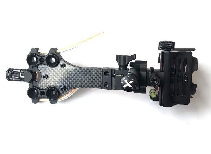 Прицел для блочного лука AXT Carbon Micro 5 pin