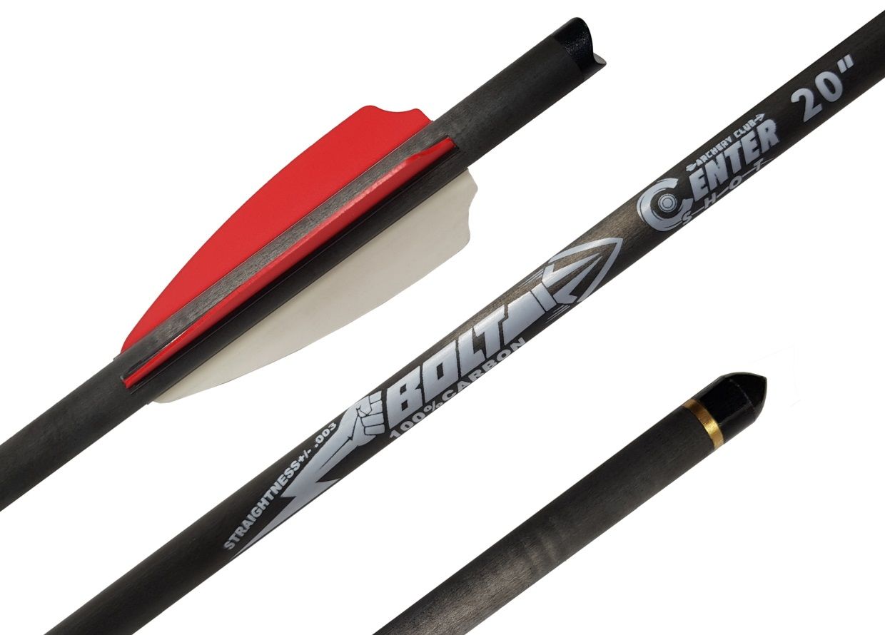Стрела арбалетная карбон Centershot Bolt 20"