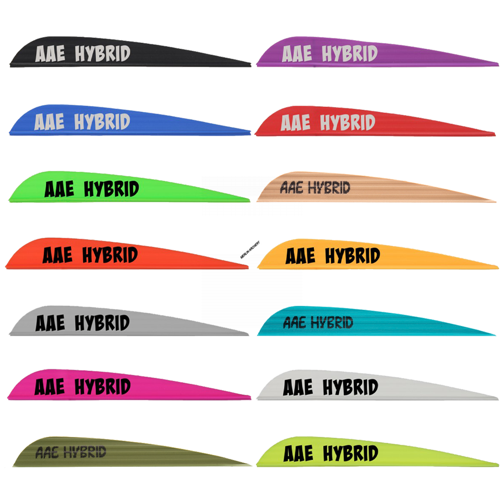 Оперение для зимних стрел AAE HYBRID-40, 50шт