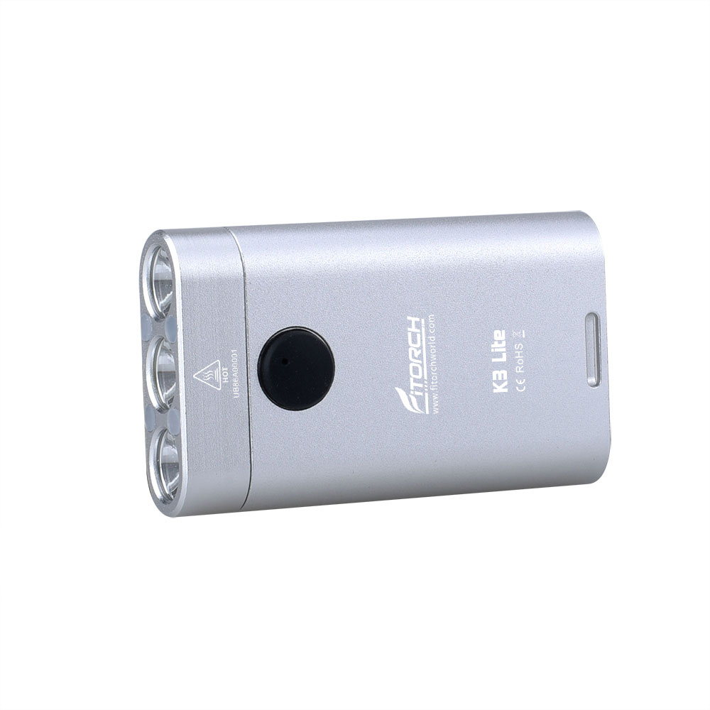  Фонарь брелок FiTorch K3 Lite Серый
