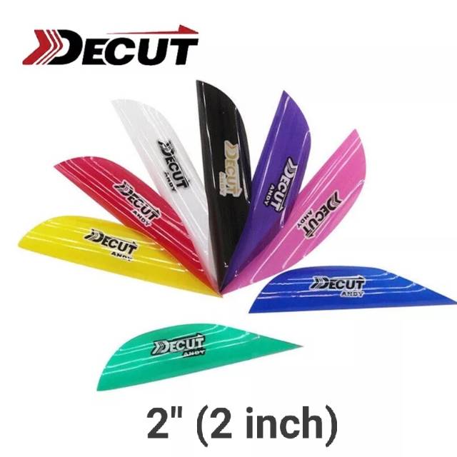 Оперение Decut SPIN VANES ANDY-M RH размер 2" 50штук Белый