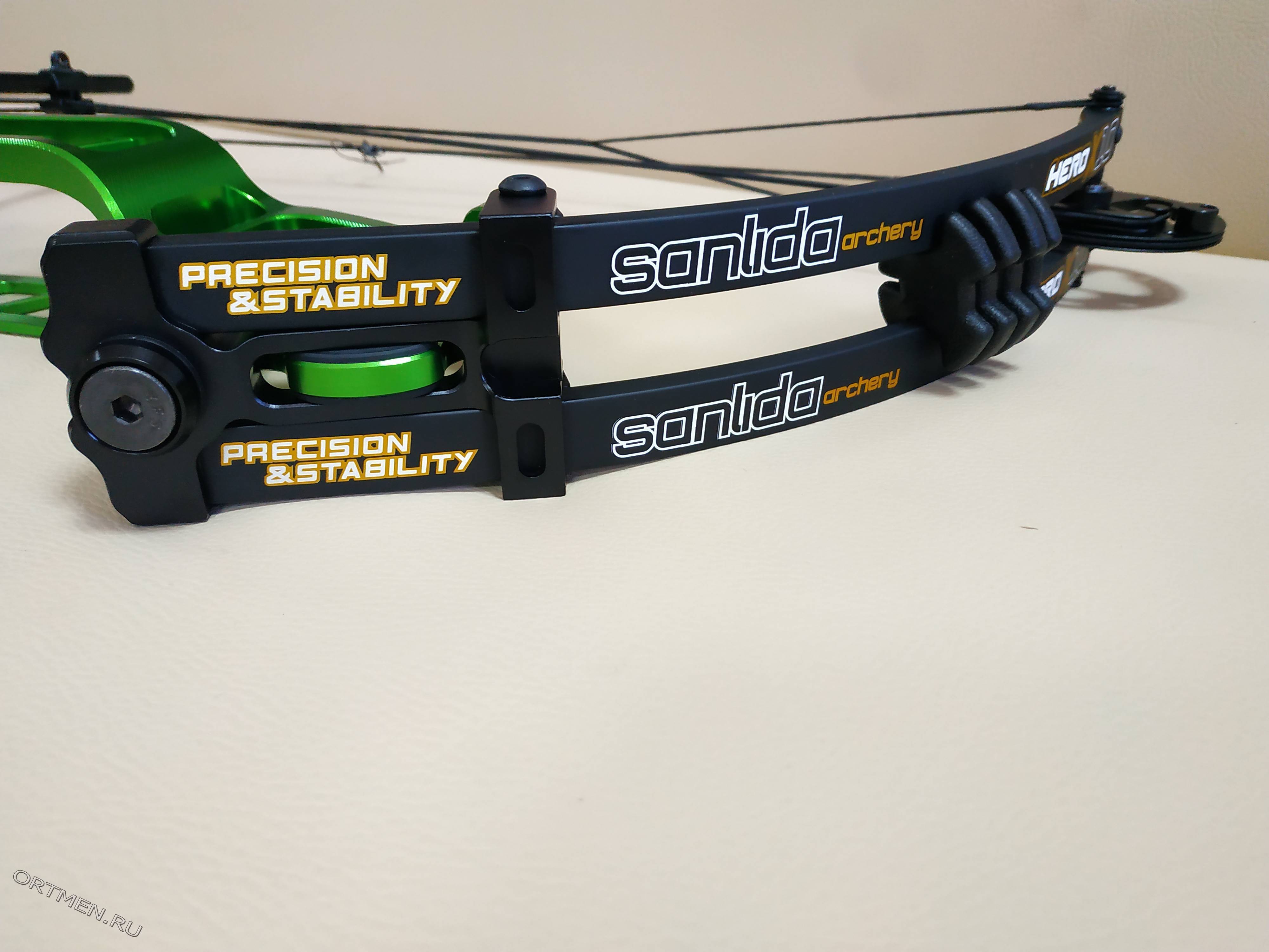 Спортивный блочный лук Sanlida Hero X10 2.0 40"