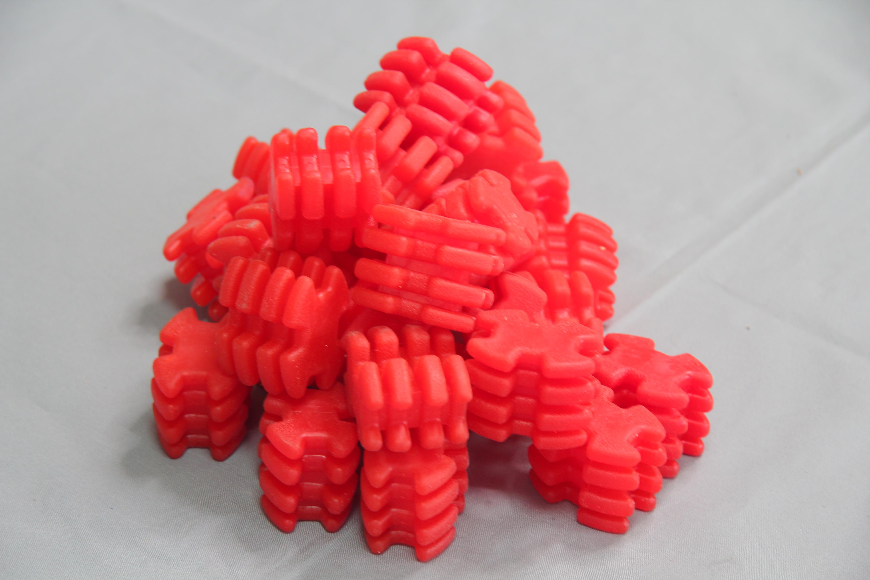 Виброгасители в плечи лука красные