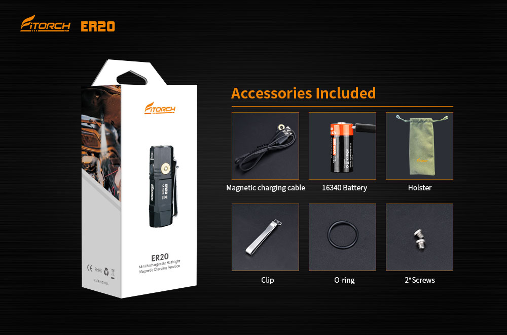 Фонарь FiTorch ER20 компактный