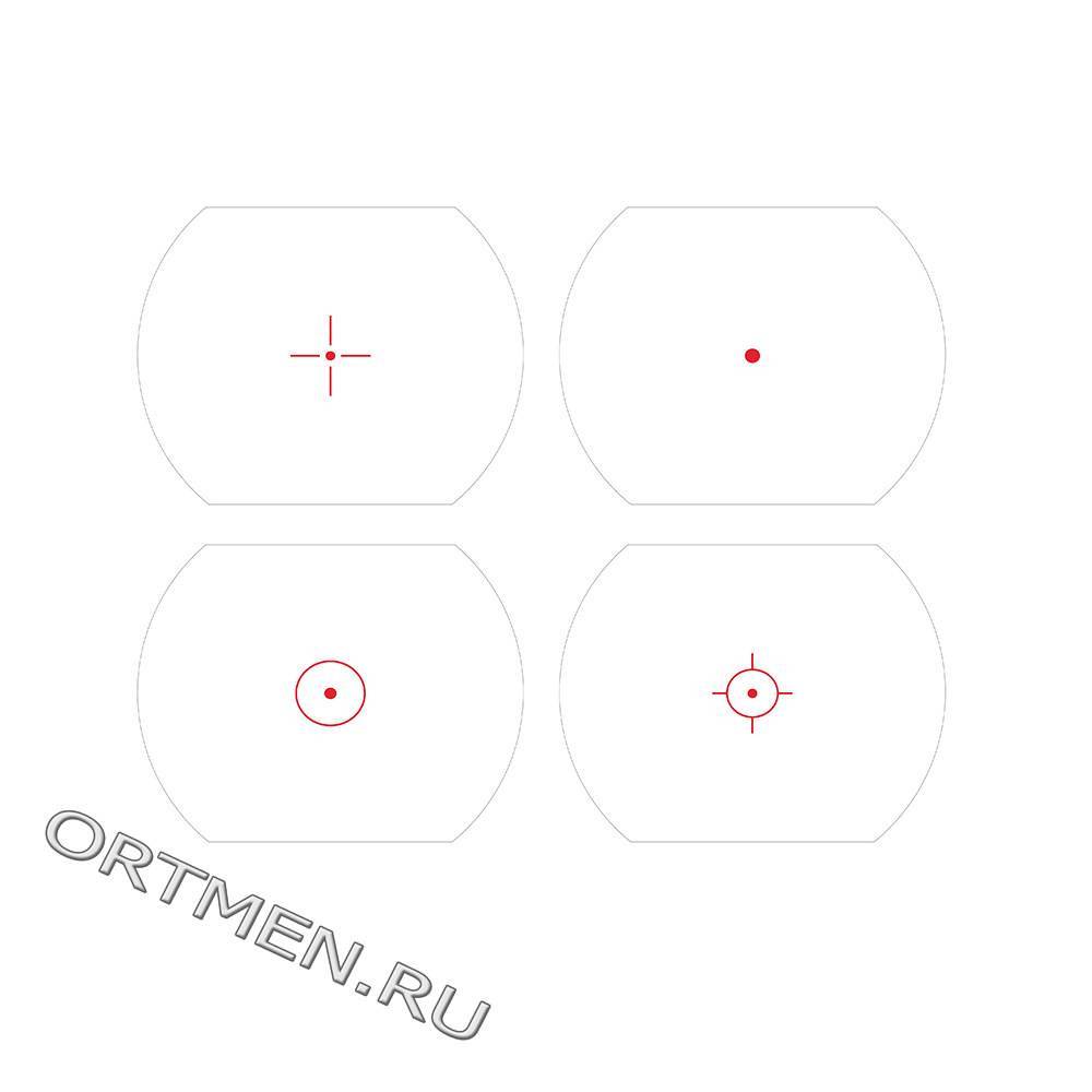 Прицел коллиматорный Veber Black Fox 1x28x40 RD Multi-Cross