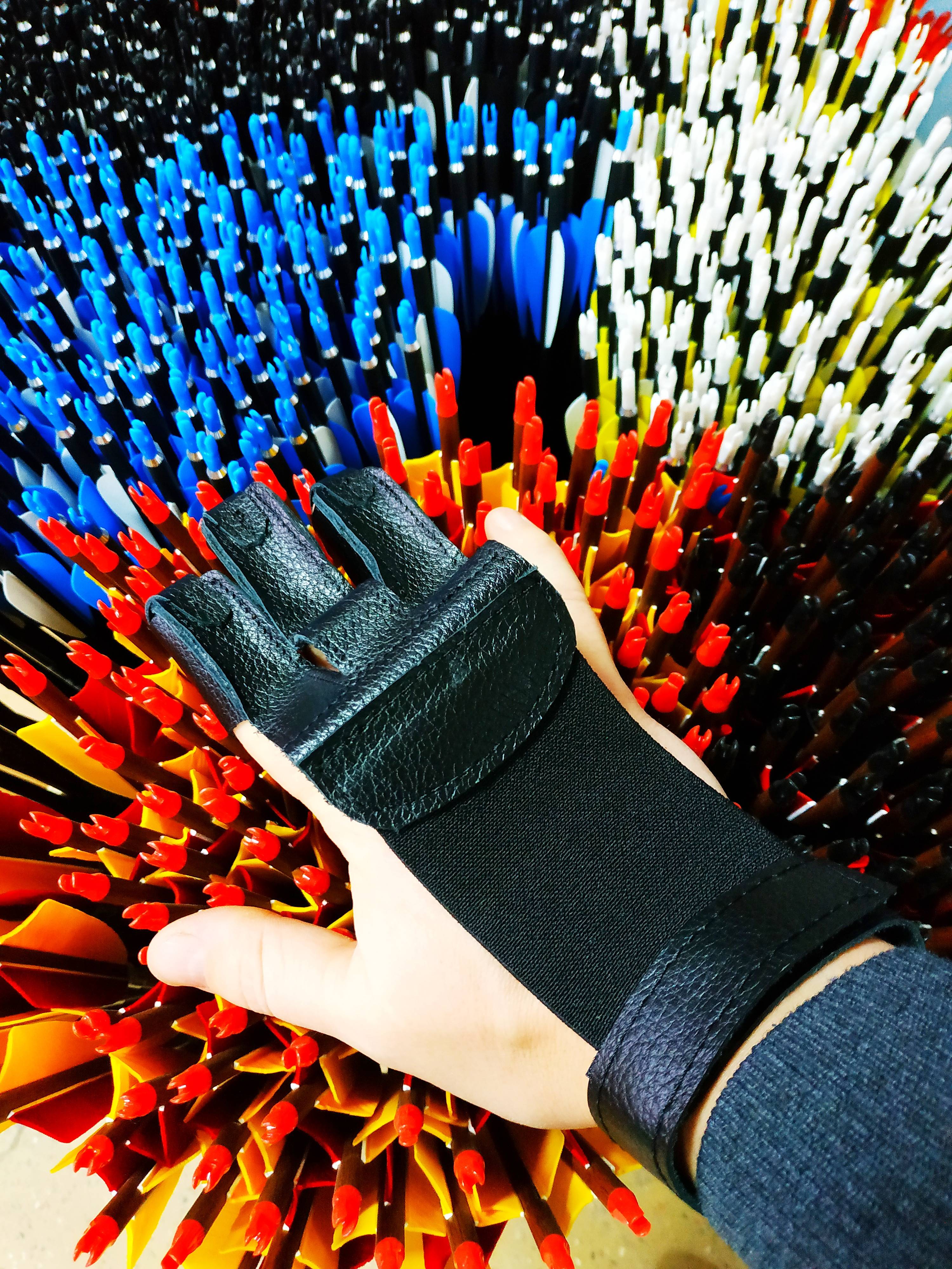 Напальчник традиционный (кожа)