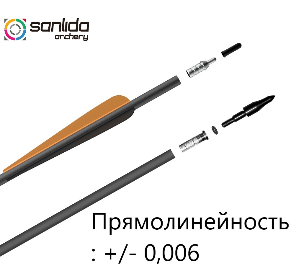 Стрела лучная карбоновая Sanlida Dragon 8