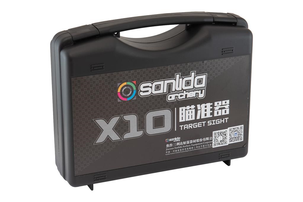 Спортивный прицел для блочного лука Sanlida Carbon X10 9" v3