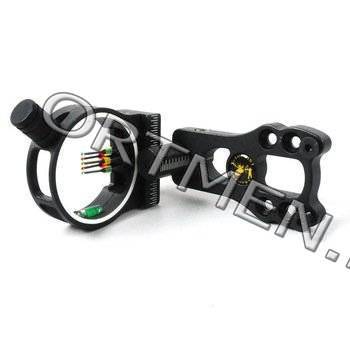 Прицел для блочного лука Topoint алюминий-пластик (5pin 0.29) TP1550