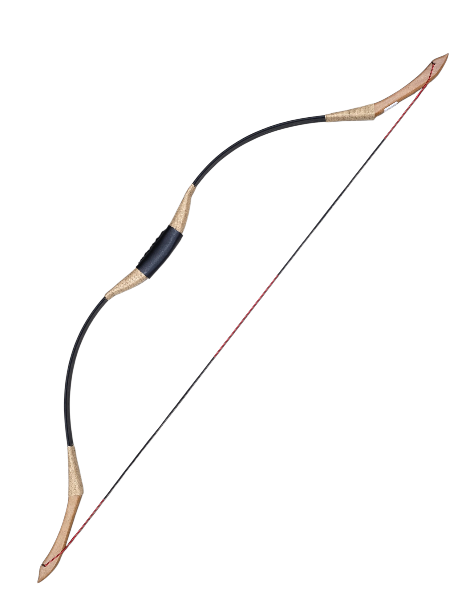 Традиционный монгольский лук Монгол Черный 30 фунтов