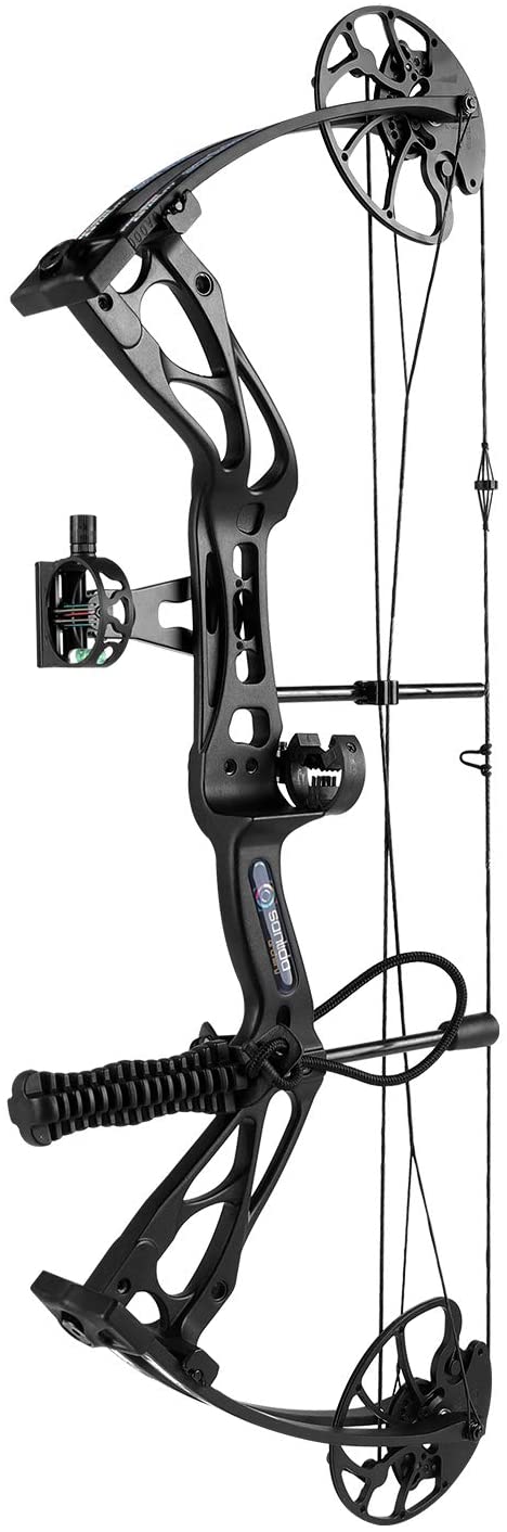 Лук блочный Sanlida Dragon X8 Черный В комплектации