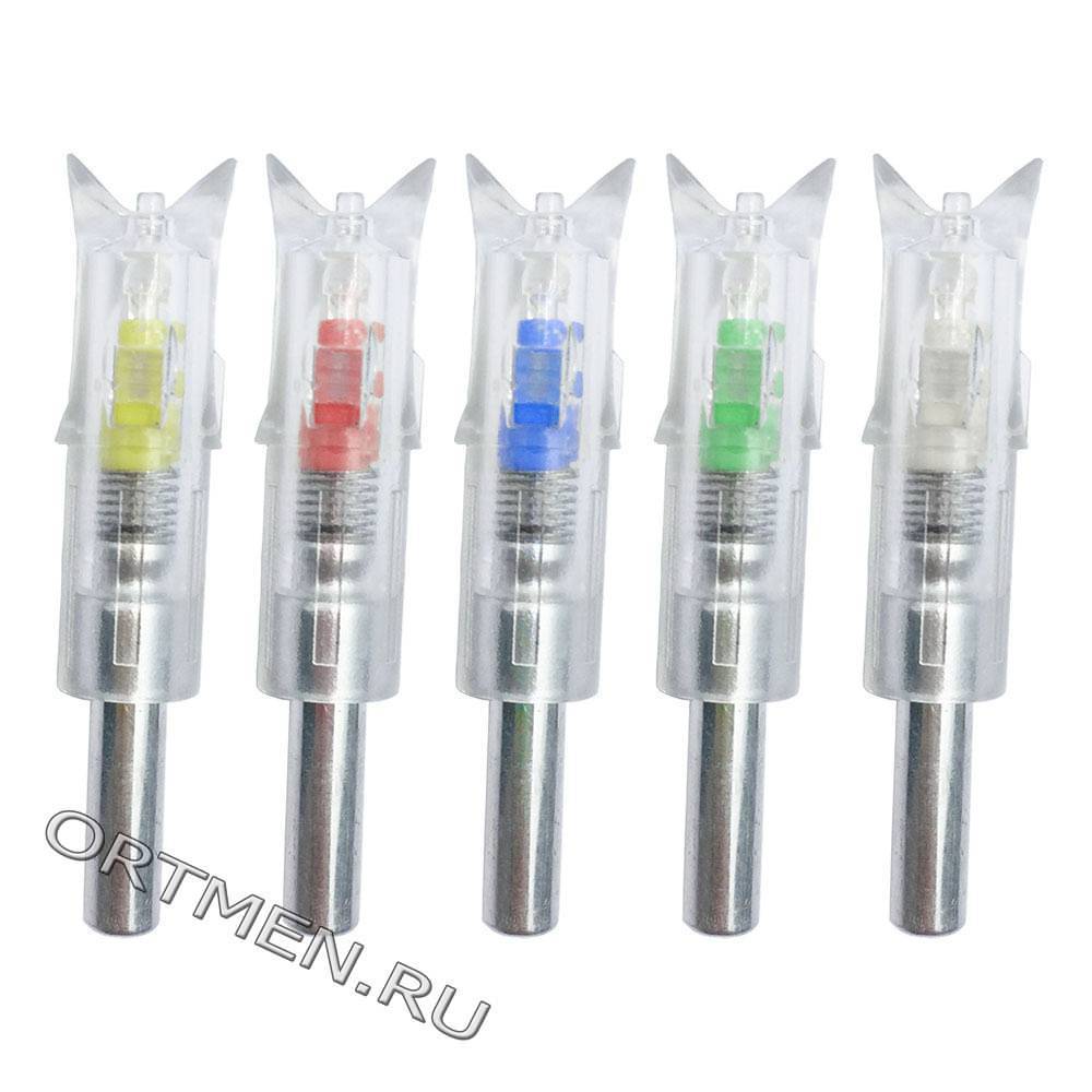 Хвостовик с подсветкой для арбалетных стрел (3шт.)