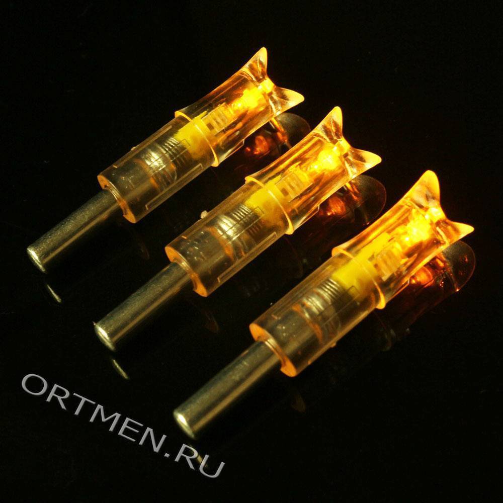 Хвостовик с подсветкой для арбалетных стрел (3шт.)