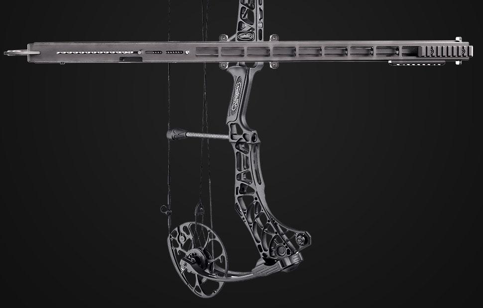 Устройство для стрельбы стальными шариками с блочного лука (шарострел)