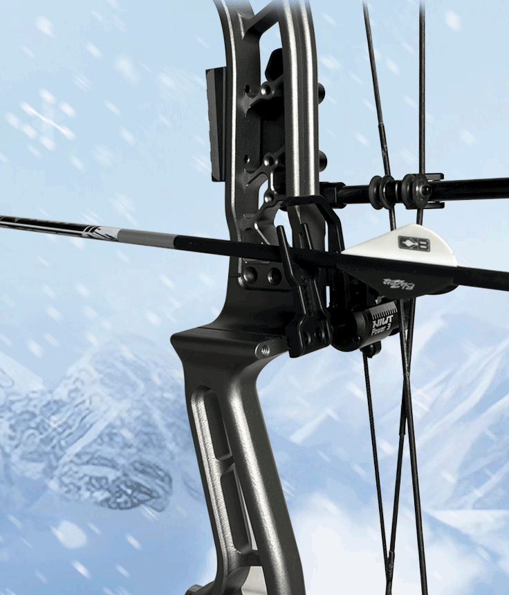 Полочка для блочного лука Niut Power от плеча автомат