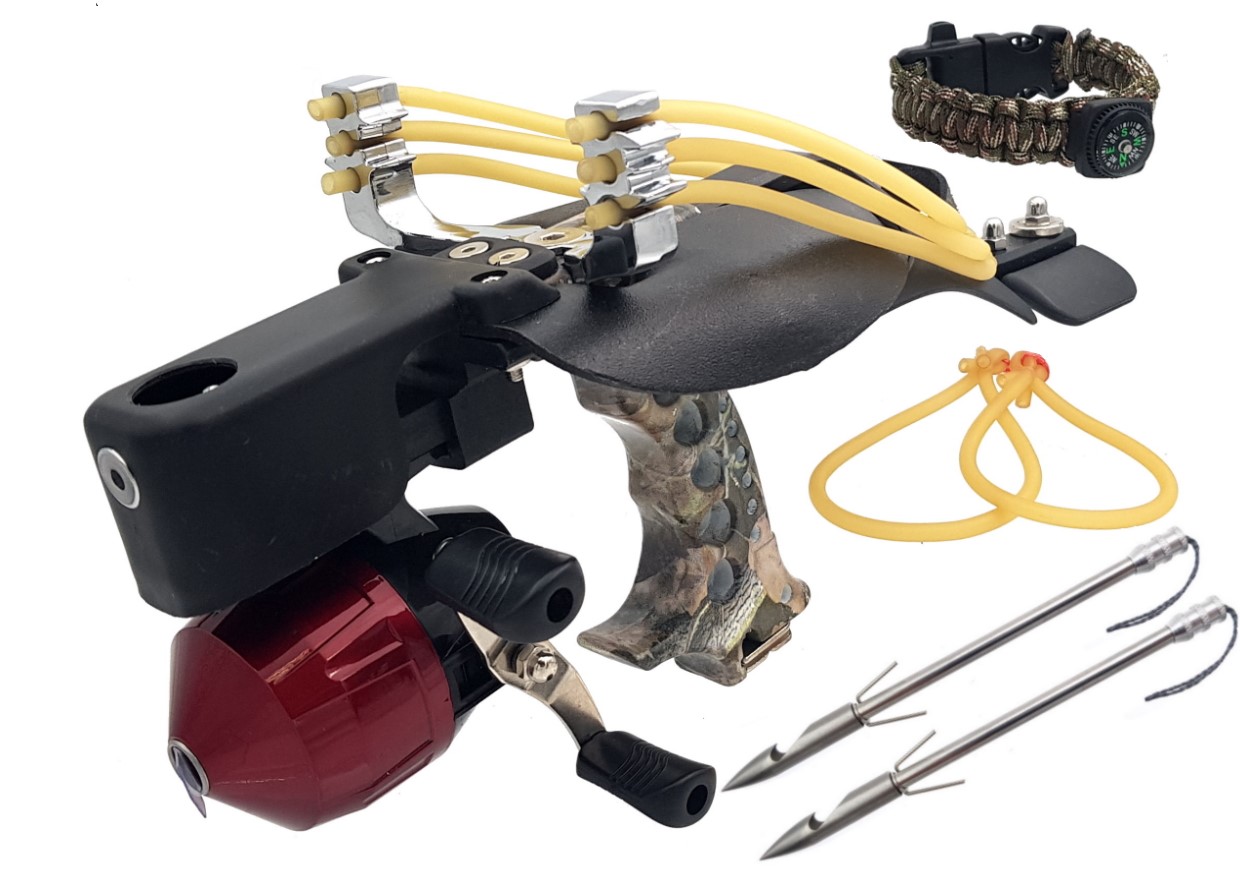 Рогатка Warwolf с комплектом для рыбалки