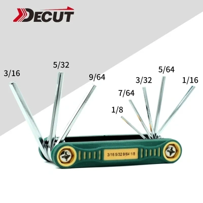 Набор дюймовых ключей Decut Allen